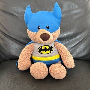 Gund DC Comics Batman Bear Blue/Yellow 14"